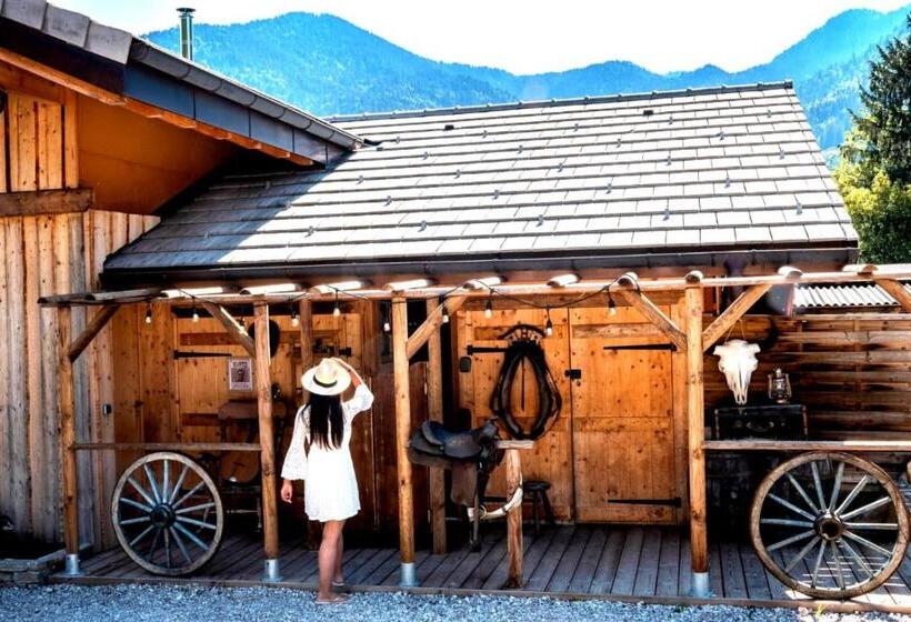 پانسیون Chalet Saloon Avec Spa Privatif En Illimité