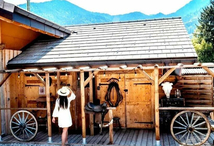 پانسیون Chalet Saloon Avec Spa Privatif En Illimité