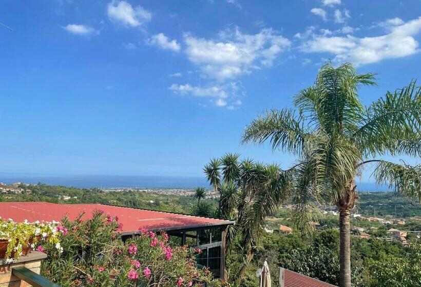 تختخواب و صبحانه Il Noceto Dell'etna