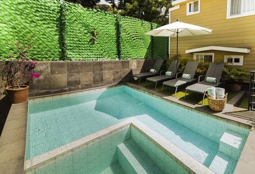 بنسيون Cabañas Salamandras Avándaro