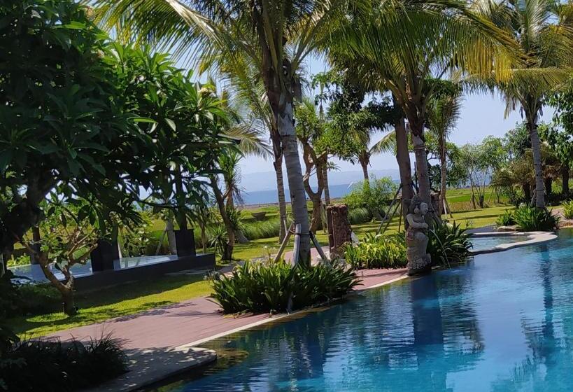 펜션 New Horizon Rice Fields & Beach Villas In Bali