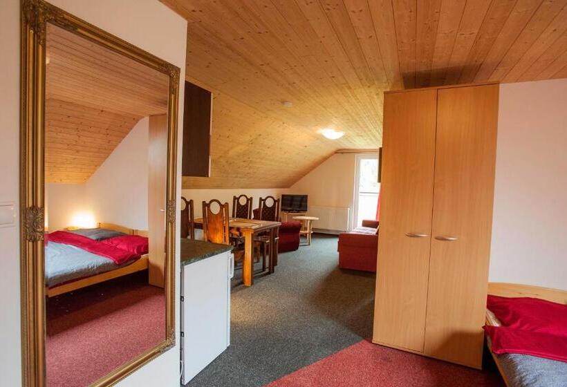 ペンション Penzion A Apartmány Skipark Hraběšice