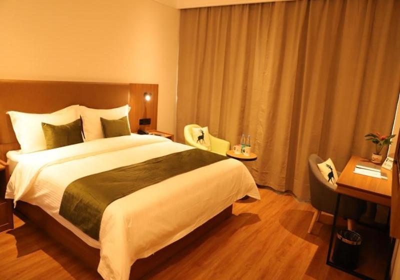 호텔 Greentree Inn Lanzhou Zhongchuan Airport Business