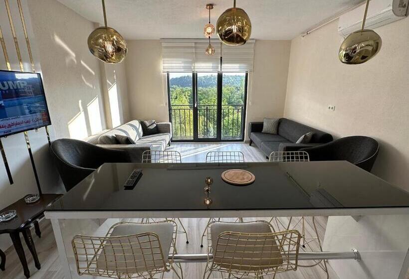 Golden Hour Apartment بورصة شقة مريحة Bursa Nilufer مَنْظَرٌ جَمِيلٌ