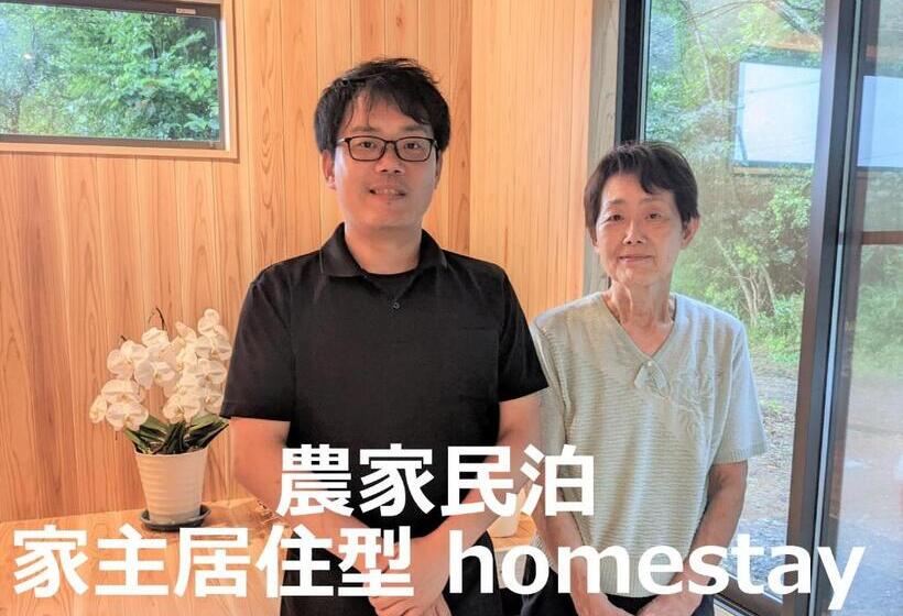 پانسیون Farm Stay Inn 母屋 Sanzaemon Tei Guesthouse Second Floor Shiga Takasima Traditional Japanese Architect