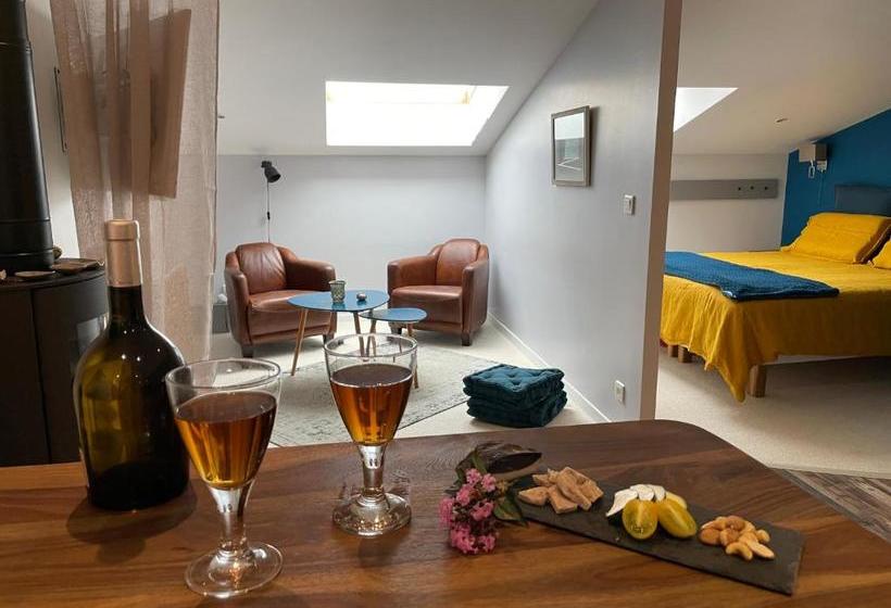住宿加早餐  Le Dôme Et Son Jacuzzi