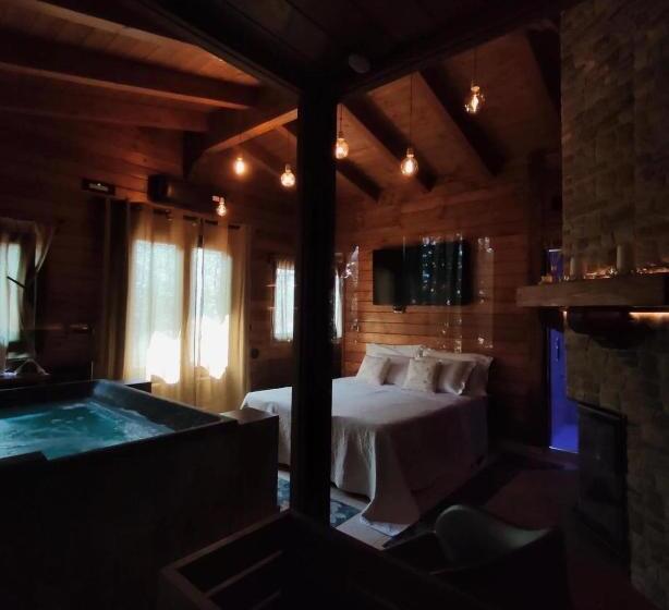 استراحتگاه Mini Spa In Chalet Bosco