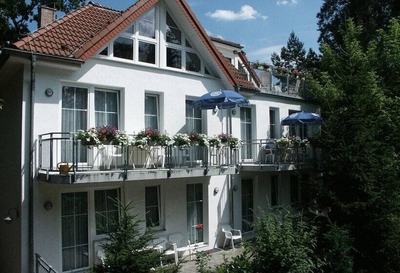 בית מלון כפרי Waldhaus Mühlenbeck Bei Berlin