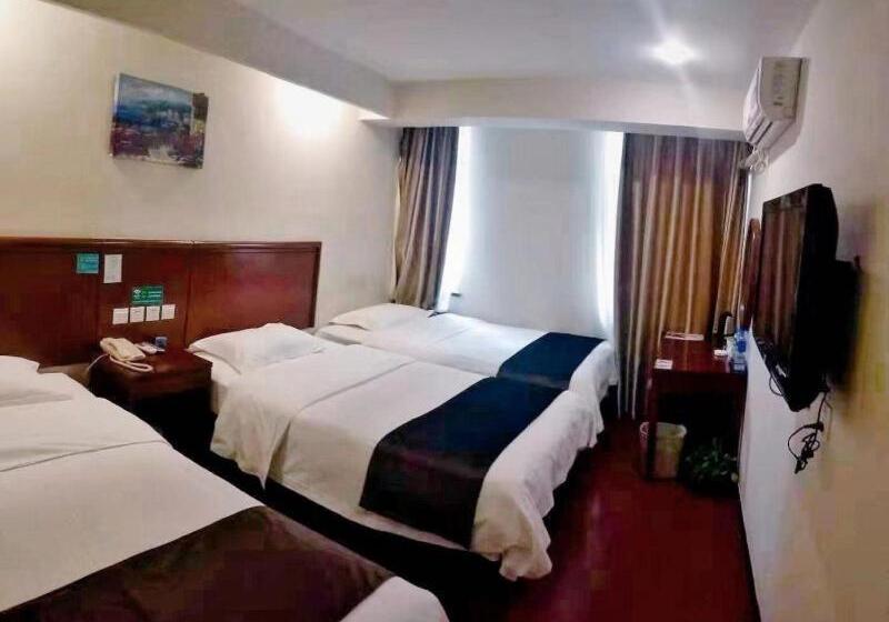 هتل Greentree Inn Hebei Handan Railway Station Express