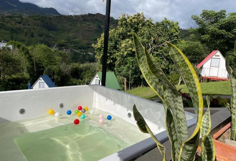 ペンション Cabaña Campestre Miraluna