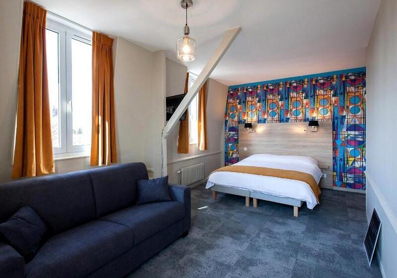 هتل Logis Hostellerie Du Marche