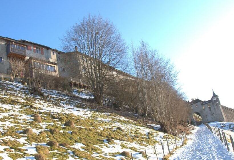 ホテル Au Soleil De Gruyères Chez Chantal