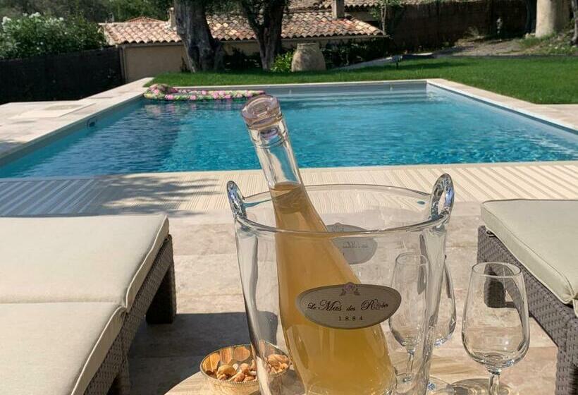 مبيت وإفطار Le Mas Des Roses 1884