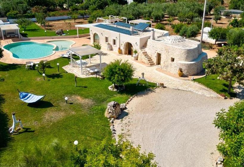 تختخواب و صبحانه Hasamami Eco Trullo, Ostuni Luxury Suite