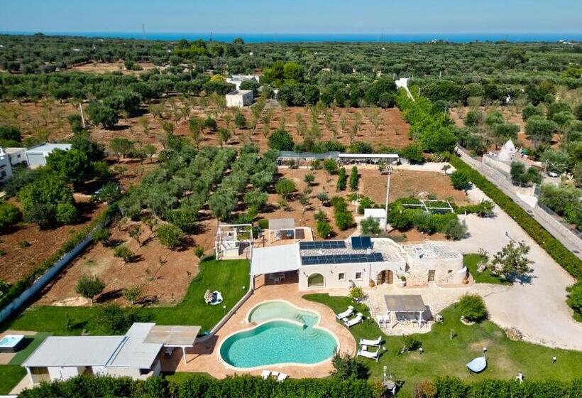 تختخواب و صبحانه Hasamami Eco Trullo, Ostuni Luxury Suite