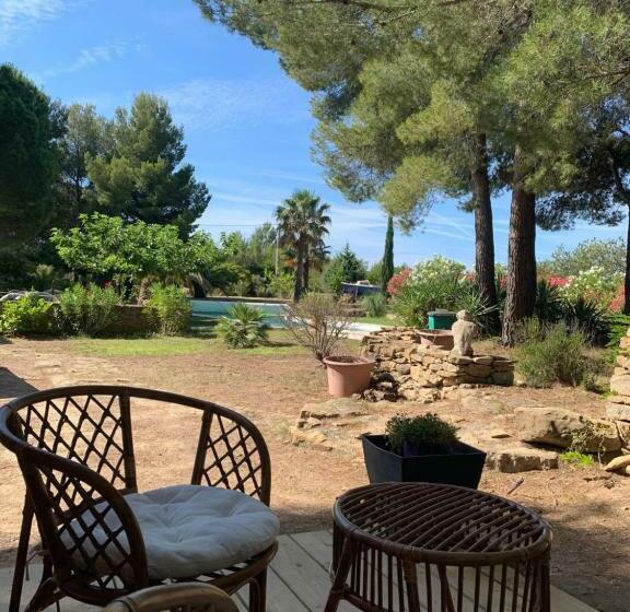 تختخواب و صبحانه Chambre Privée Avec Accès Piscine