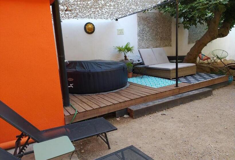 住宿加早餐  Le 9 De Cour, Chambre Kiwi