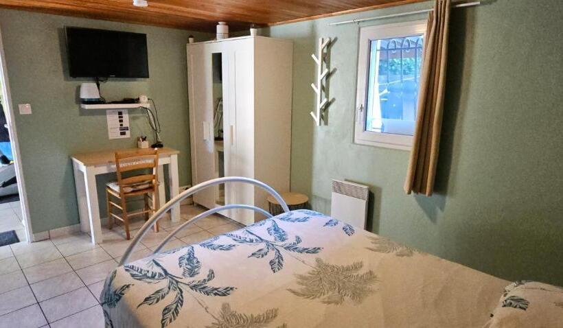 민박 Studio Tranquillo Avec Piscine Et Salle De Sport