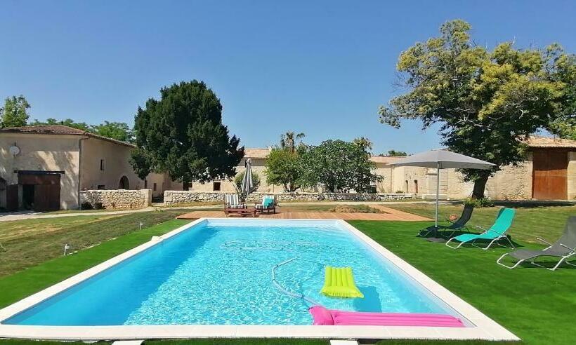 צימר Domaine De Gaïa, Piscine, Pétanque, Ping Pong, Proche Saint Emilion