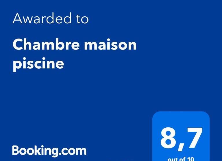 تختخواب و صبحانه Chambre Maison Piscine