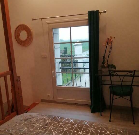 צימר Le Clos Des Augers. Chambre Descartes