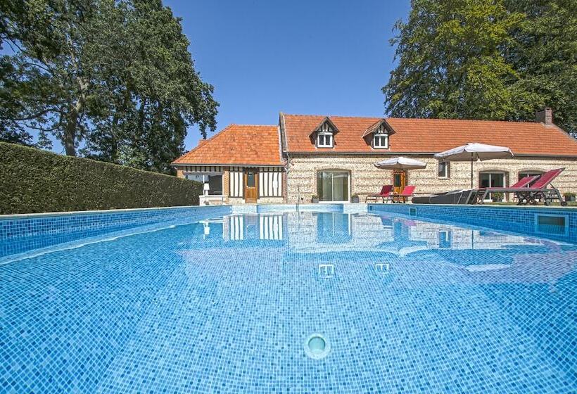 ペンション Clos Celeste   Campagne D Etretat Avec Piscine Et Spa