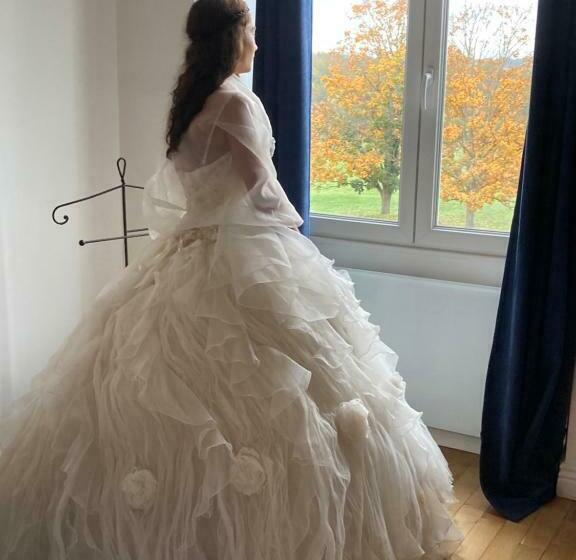 פנסיון Chambre Romantique Dans Le Château De La Bouchatte