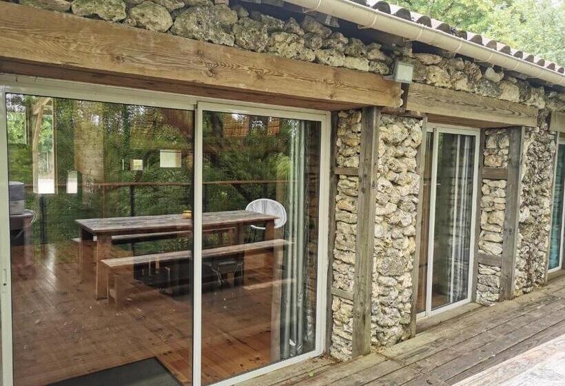بنسيون Les Cabanes De Brassac   Gîte Esprit Cabane Avec Spa