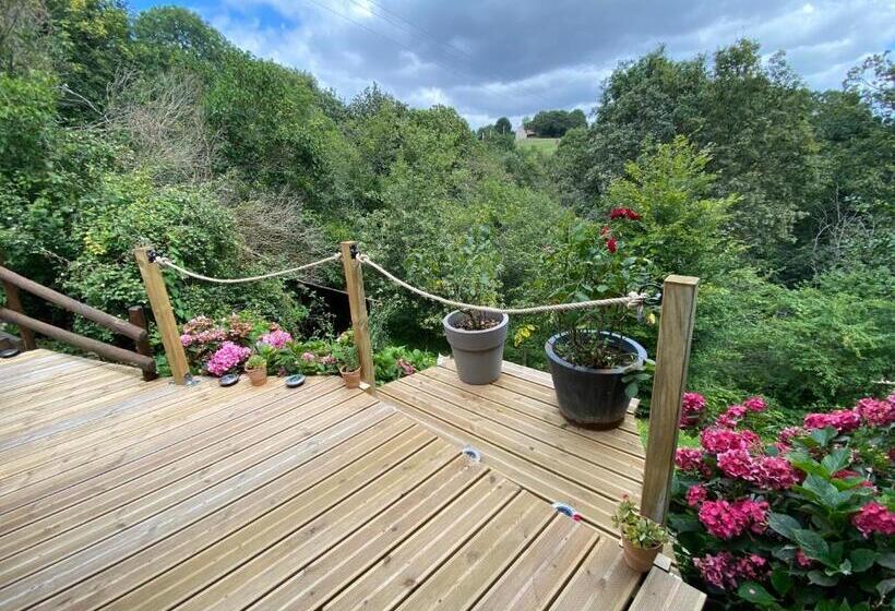 膳宿费 La Chambre D Hotes De Marie Indépendante Et Sa Terrasse Avec Vue Panoramique Proche Alpes Mancelles