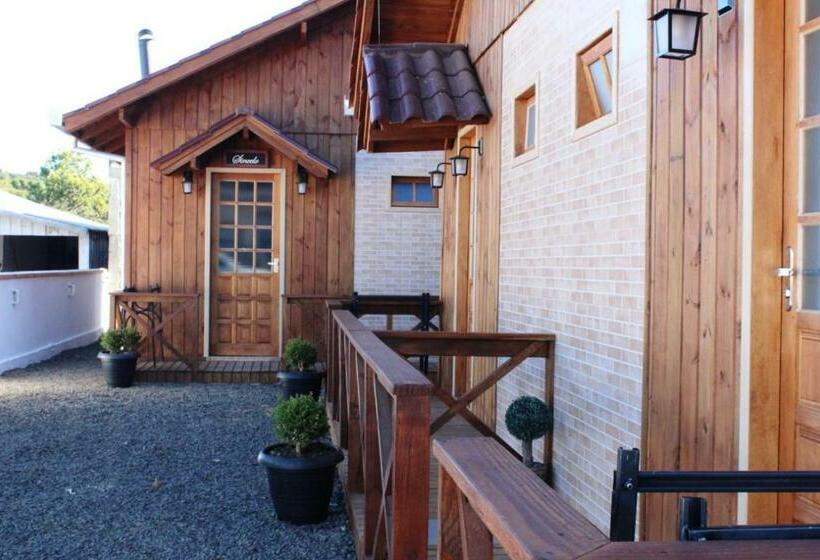 호스텔 Chalés Vila De Urupema Quarto Papagaio Charão
