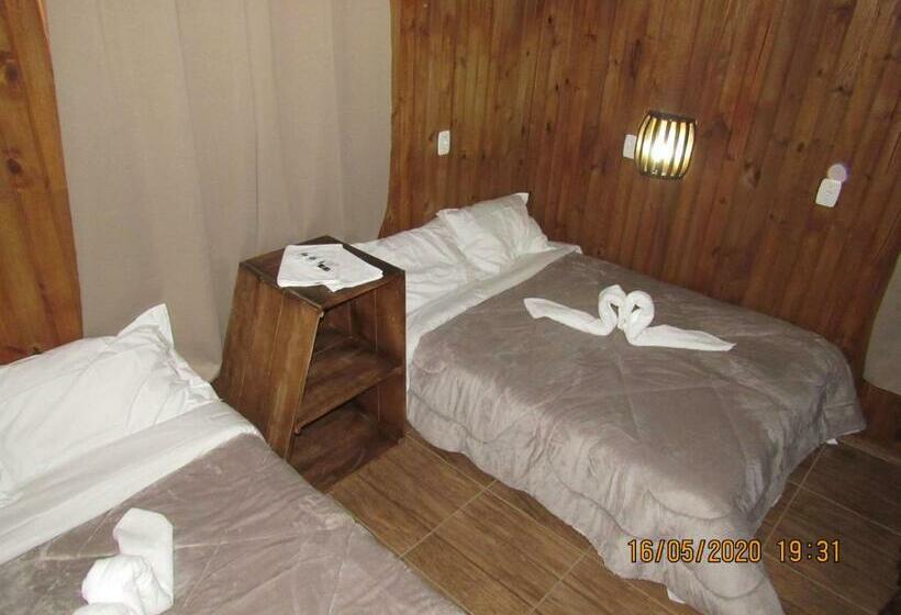 호스텔 Chalés Vila De Urupema Quarto Papagaio Charão