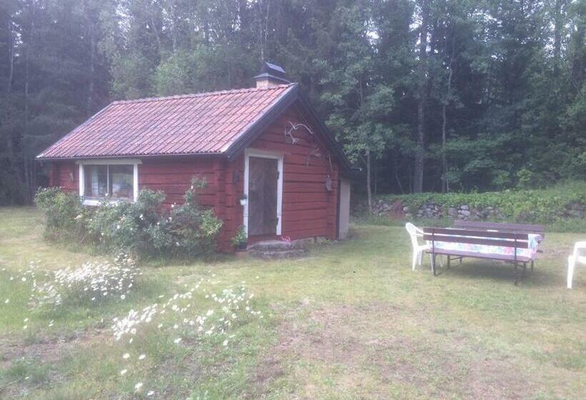 민박 Egen Stuga Med Delat Badrum