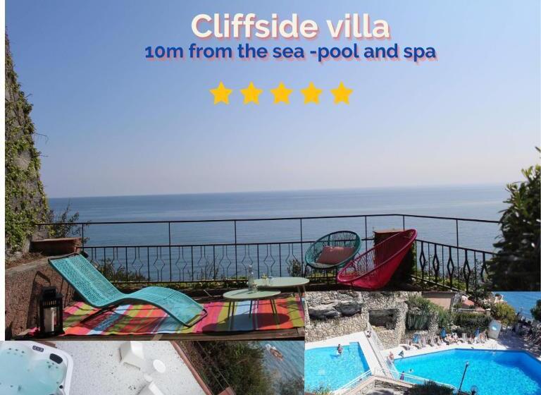 Conca Verde C21  Beach Front Little Villas Pool, Private Jacuzzi Sea View