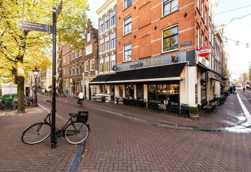 مبيت وإفطار Prinsengracht Canal Studios