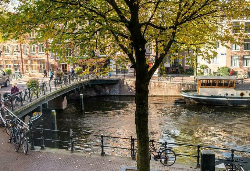 مبيت وإفطار Prinsengracht Canal Studios