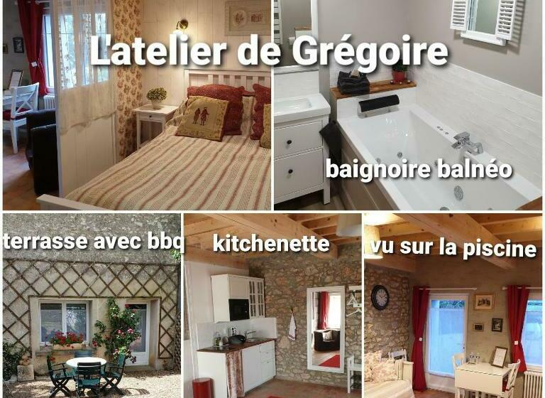민박 Le Grand Cèdre Spa Et Détente