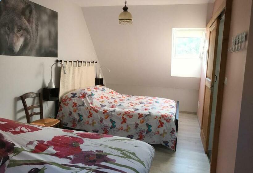 민박 Chambre D Hôtes Le Cascadou