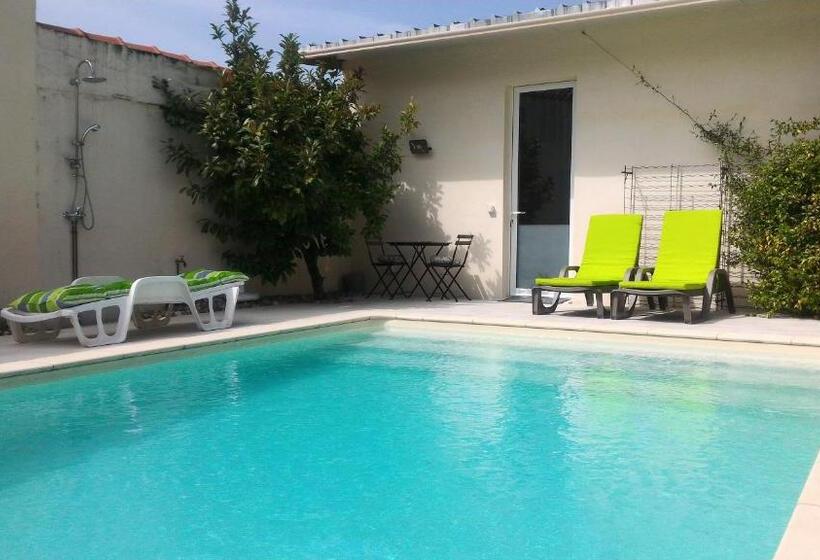 تختخواب و صبحانه Chambre Direct Piscine