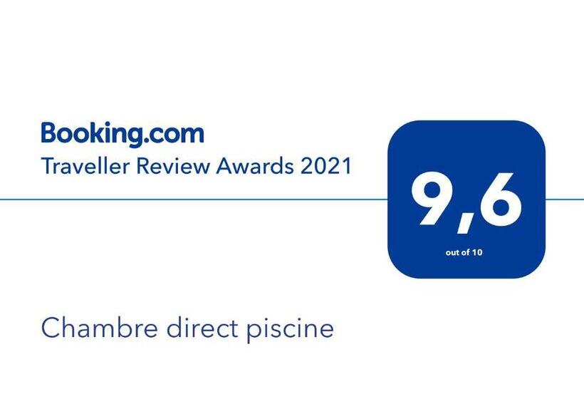 تختخواب و صبحانه Chambre Direct Piscine