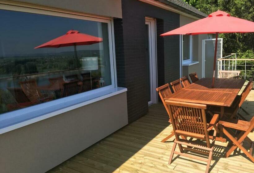 ペンション Vue Seine Chambre Panorama