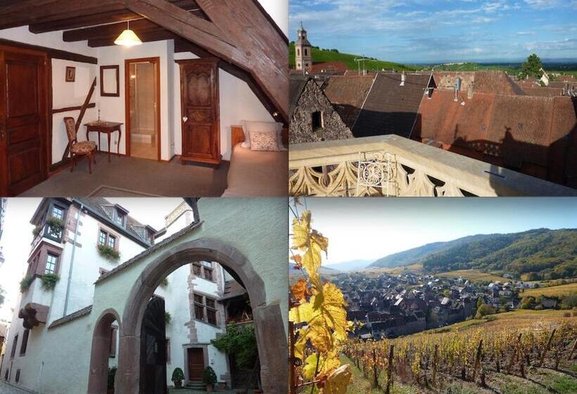 تختخواب و صبحانه Adrihof à Riquewihr, Cour De L Abbaye D Autrey
