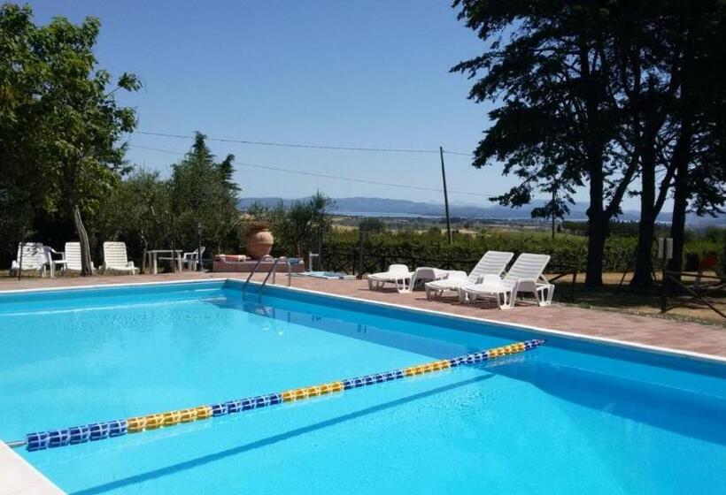 호텔 Agritur Villa Osvaldo Castiglione Del Lago Pg Colazione Piscina Acqua Salata