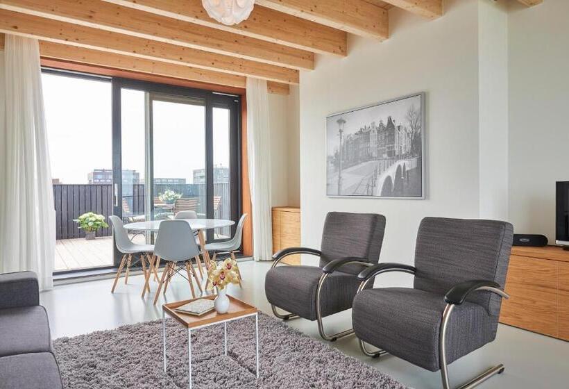 تختخواب و صبحانه Lake View Apartment Amsterdam