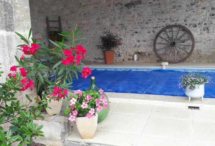 مبيت وإفطار La Charentaise Ch D Hôtes ,studio
