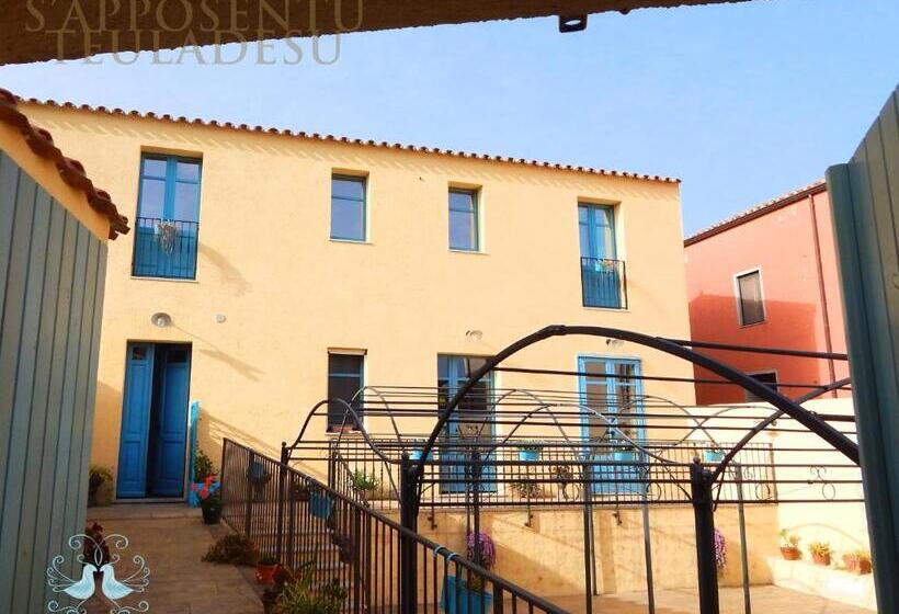 펜션 S Apposentu Teuladesu Affittacamere Del Ristorante Da Stefano