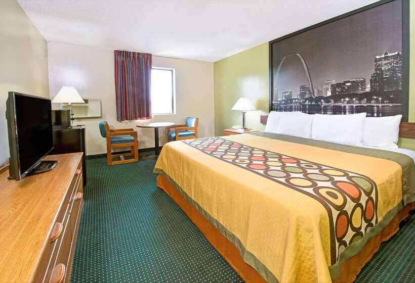 فندق على الطريق Super 8 By Wyndham Eureka/six Flags Nearby