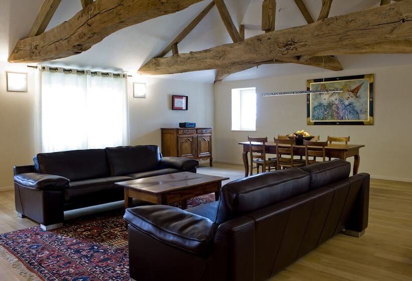 בית מלון כפרי Hôtel Restaurant Le Château De Besseuil, Mâcon Nord   Teritoria