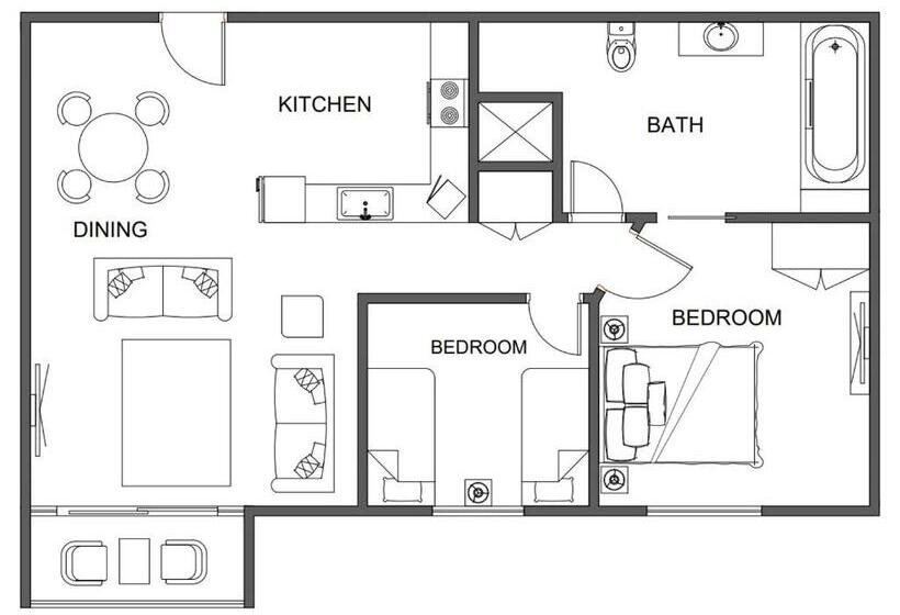 هتل The Observatory Self Contained Apartments
