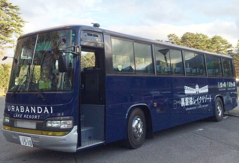 هتل Urabandai Lake Resort Goshiki No Mori