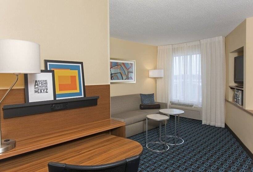 酒店 Fairfield Inn And Suites By Marriott Chicago St. Charles